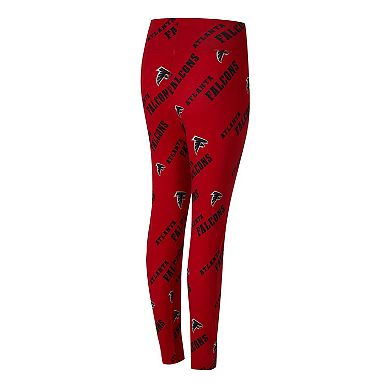 Women's Concepts Sport Red Atlanta Falcons Mosaic Allover Print Leggings