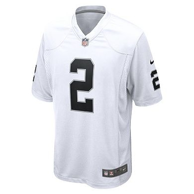 Men's Nike Ashton Jeanty White Las Vegas Raiders Game Jersey