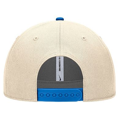 Men's Nike Natural Ole Miss Rebels Vintage Rise Dri-FIT Adjustable Hat