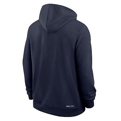 Men's Nike Navy Team USA Standard Issue Dri-FIT Full-Zip Hoodie