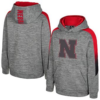 Youth Colosseum Gray Nebraska Huskers The Gang Hoodie