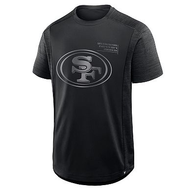 Men's Fanatics Black San Francisco 49ers Deceptive Juke T-Shirt