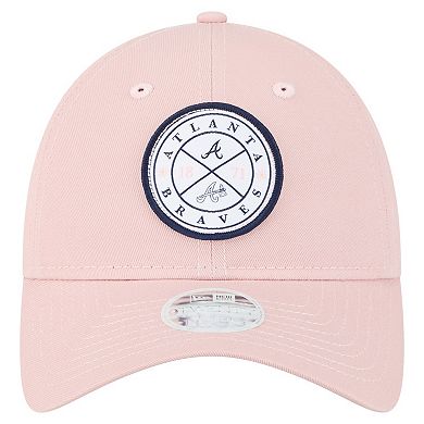 Women's New Era Pink Atlanta Braves Bloom 9TWENTY Adjustable Hat