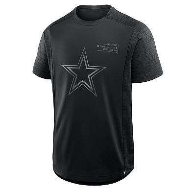 Men's Fanatics Black Dallas Cowboys Deceptive Juke T-Shirt