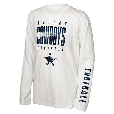 Preschool Outerstuff Dallas Cowboys The Mix Combo T-Shirt Set