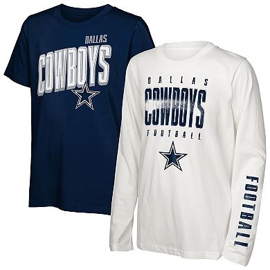 Preschool Outerstuff Dallas Cowboys The Mix Combo T-Shirt Set