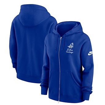 Women's Nike Navy Dallas Cowboys Phoenix Rewind Full-Zip Hoodie