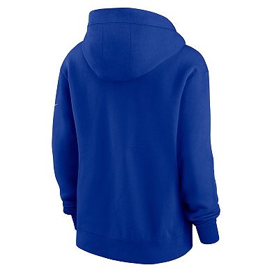 Women's Nike Navy Dallas Cowboys Phoenix Rewind Full-Zip Hoodie
