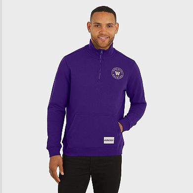 Men's Darius Rucker Collection by Fanatics Purple Washington Huskies Quarter-Zip Pullover