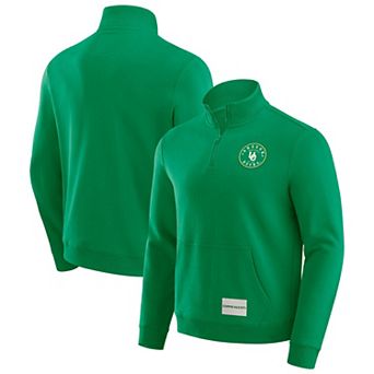 Men's Darius Rucker Collection by Fanatics Green Oregon Ducks Quarter-Zip Pullover