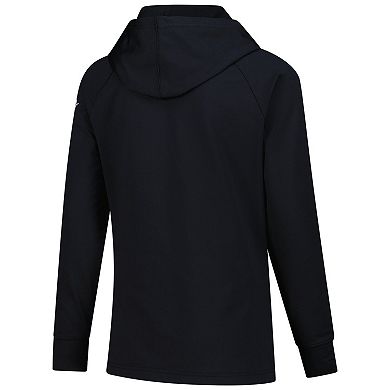 Women's Levelwear Sidney Crosby Black Pittsburgh Penguins Impression Name & Number Raglan Hoodie