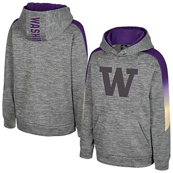 Youth Colosseum Gray Washington Huskies The Gang Hoodie