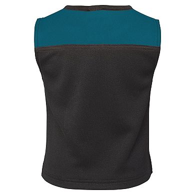 Girls Youth Teal Jacksonville Jaguars Spirit Two-Piece Cheerleader Set