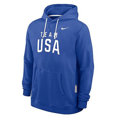Men's Nike Royal Team USA Standard Issue Dri-FIT Hoodie
