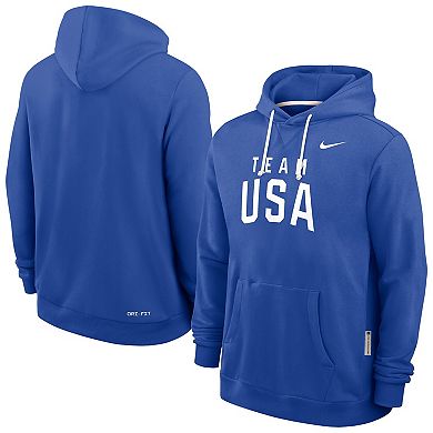 Men's Nike Royal Team USA Standard Issue Dri-FIT Hoodie