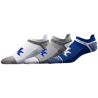 Unisex Strideline Kentucky Wildcats Premium Low 3-Pack Ankle Socks Set
