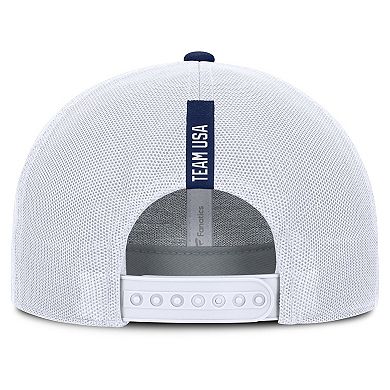 Men's Fanatics Navy Team USA Contest Adjustable Hat