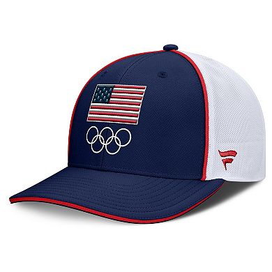 Men's Fanatics Navy Team USA Contest Adjustable Hat