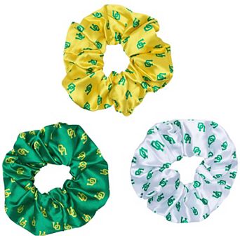 ZooZatz Oregon Ducks Luxe Scrunchie Three-Piece Set