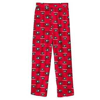Youth Outerstuff Red Georgia Bulldogs All-Over Team Logo Pants