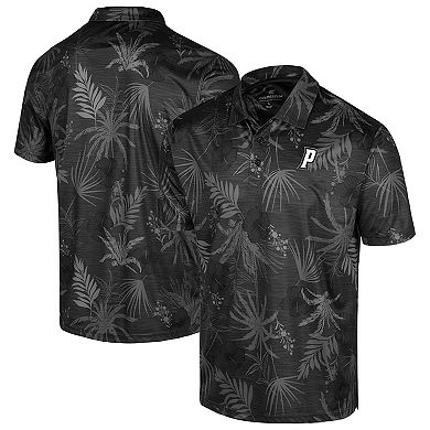 Men's Colosseum Black Providence Friars Palms Team Polo