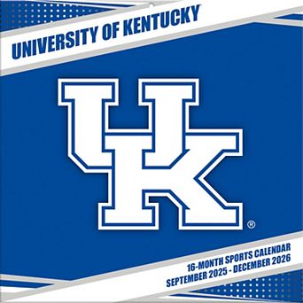 Kentucky Wildcats 12�۝ x 12�۝ 2026 Team Wall Calendar