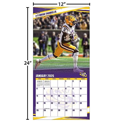 LSU Tigers 12 ۝ x 12 ۝ 2026 Team Wall Calendar