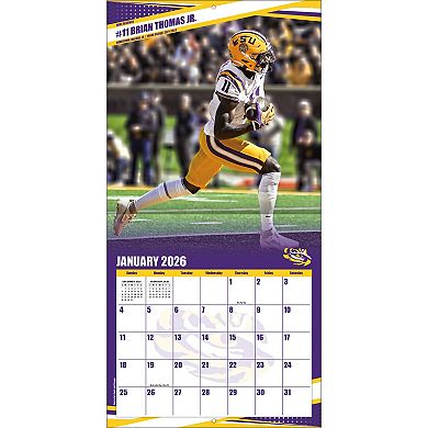 LSU Tigers 12 ۝ x 12 ۝ 2026 Team Wall Calendar