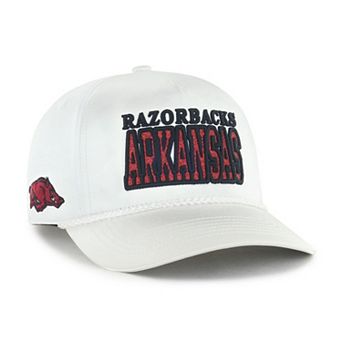 Women's '47 White Arkansas Razorbacks Outspoken Hitch Adjustable Hat