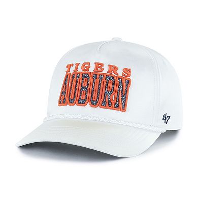 Women's '47 White Auburn Tigers Outspoken Hitch Adjustable Hat