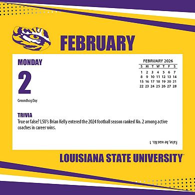 LSU Tigers 2026 Box Calendar