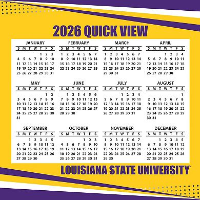 LSU Tigers 2026 Box Calendar
