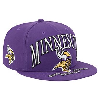 Men's New Era Purple Minnesota Vikings Oversized 59FIFTY Fitted Hat