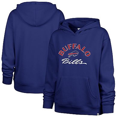 Women's '47 Royal Buffalo Bills Whirlwind Naomi Pullover Hoodie