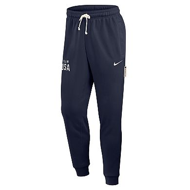 Men's Nike Navy Team USA Standard Issue Dri-FIT Taper Sweatpants