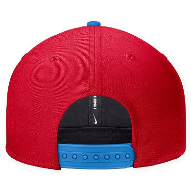 Men's Nike Red Ole Miss Rebels Vintage Script Pro Dri-FIT Snapback Hat