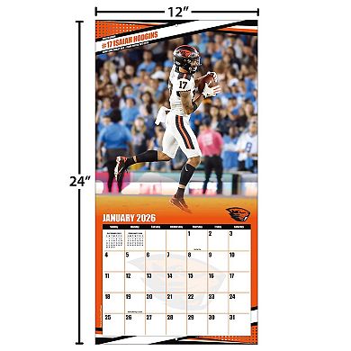 Oregon State Beavers 12 ۝ x 12 ۝ 2026 Team Wall Calendar