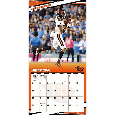 Oregon State Beavers 12 ۝ x 12 ۝ 2026 Team Wall Calendar