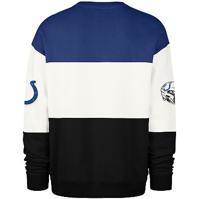 Men's '47 Blue/Black Indianapolis Colts Breeze Maximalist Sweatshirt