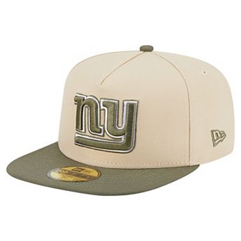 Men's New Era Light Beige/Olive New York Giants Color Pack A-Frame 59FIFTY Fitted Hat