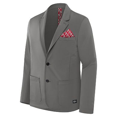 Men's J. Palmer Graphite Kansas City Chiefs Man-In-Motion Blazer