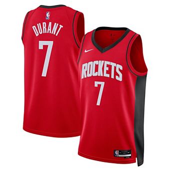 Unisex Nike Kevin Durant Red Houston Rockets Swingman Player Jersey - Icon Edition