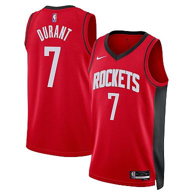 Unisex Nike Kevin Durant Red Houston Rockets Swingman Player Jersey - Icon Edition