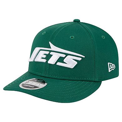 Men's New Era Green New York Jets Main Low Profile 9FIFTY Snapback Hat