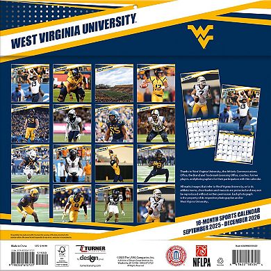 West Virginia Mountaineers 12 ۝ x 12 ۝ 2026 Team Wall Calendar