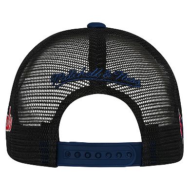 Youth Mitchell & Ness White Washington Capitals Mascot Adjustable Trucker Hat