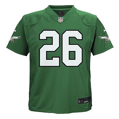 Infant Nike Saquon Barkley Kelly Green Philadelphia Eagles Alternate Player Game Jersey