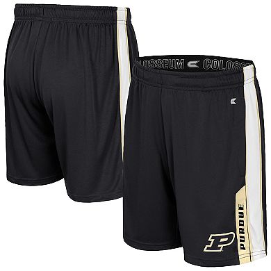 Youth Colosseum Black Purdue Boilermakers Gumbaldia Shorts