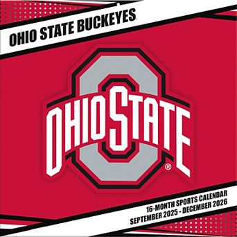 Ohio State Buckeyes 12�۝ x 12�۝ 2026 Team Wall Calendar