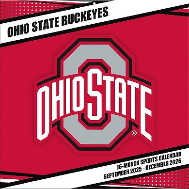 Ohio State Buckeyes 12 ۝ x 12 ۝ 2026 Team Wall Calendar